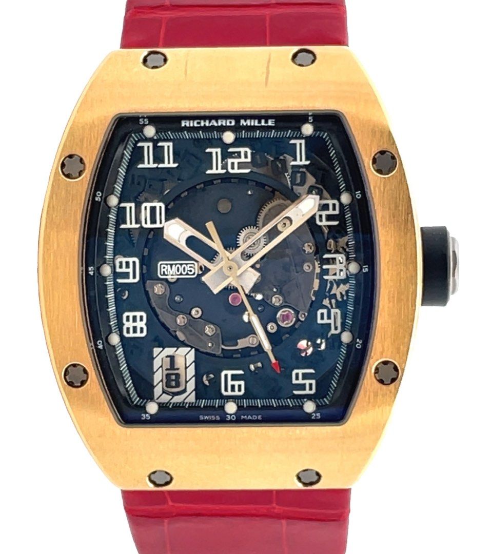 Richard Mille RM05 Gold Skeleton Rose Gold, RM005