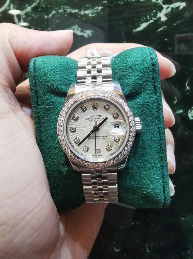 Rolex Datejust sunbeam diamond dial Jubilee 179384