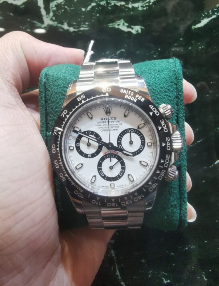 May 2023 Rolex Daytona steel ceramic White panda dial 116500ln