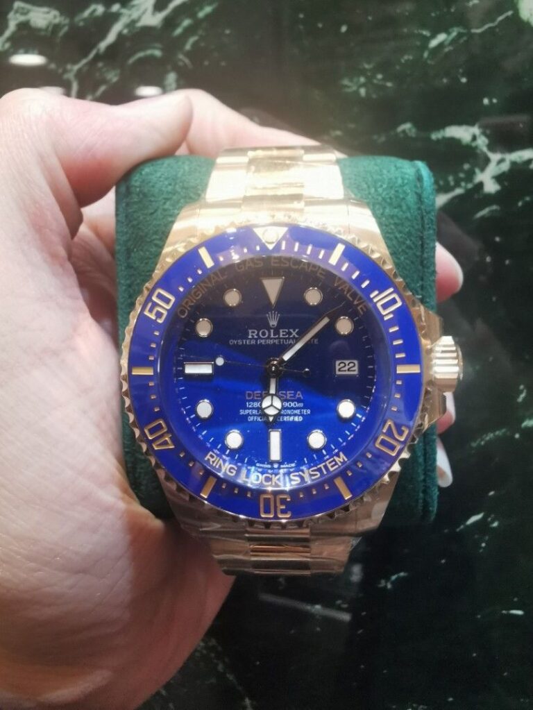 2025 Rolex Deepsea sea-dweller 44 full gold blue dial 136668lb