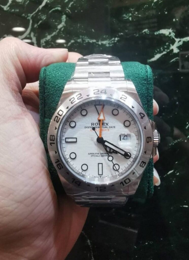 Brand new Rolex Explorer 2 42mm white polar dial oyster 226570