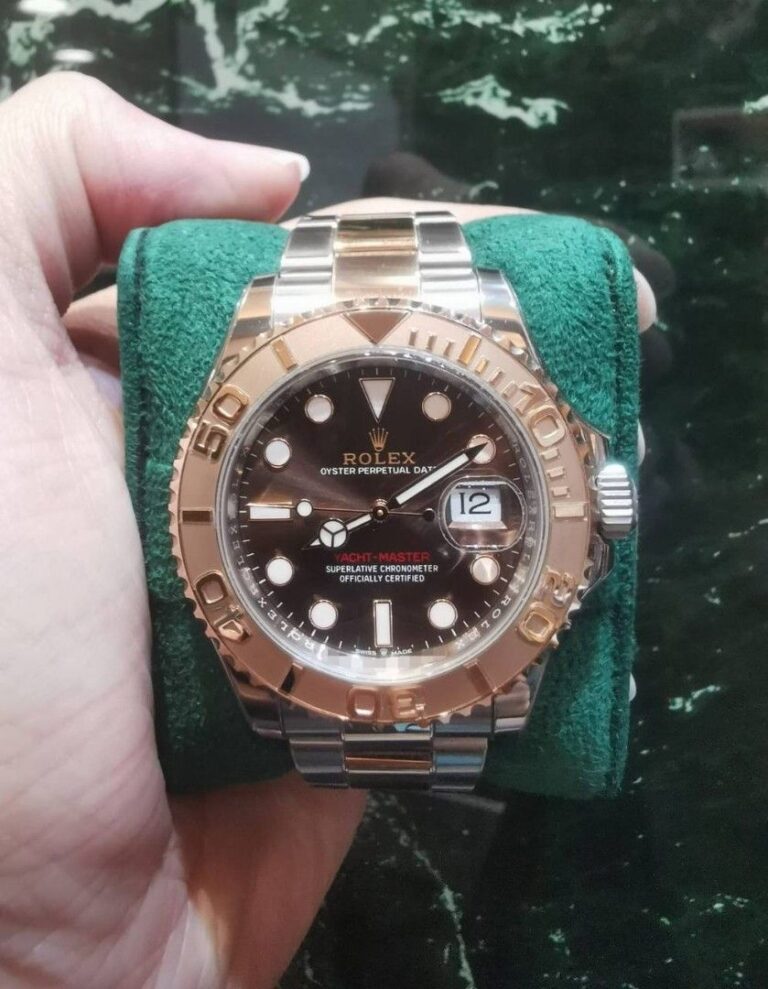 Rolex Yachtmaster 40 rose gold chocolate dial 126621