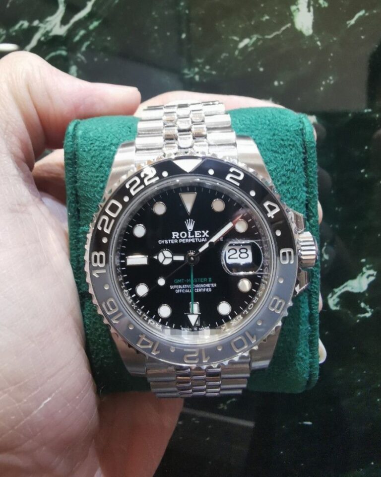 Sept 2024 Rolex Gmt master 2 steel ceramic Bruce Wayne Jubilee 126710grnr