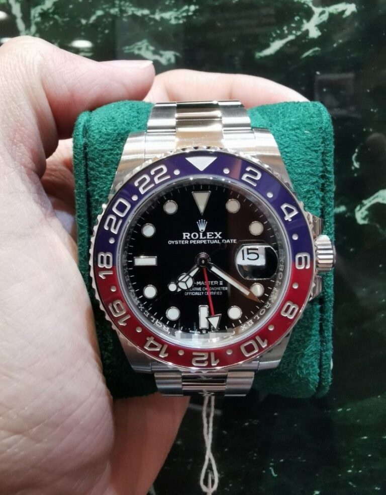 Rolex Gmt master 2 steel ceramic Pepsi oyster 126710blro