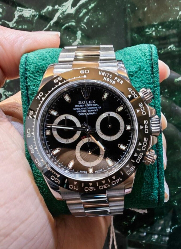 July 2022 Rolex Daytona steel ceramic black dial godzilla 116500ln