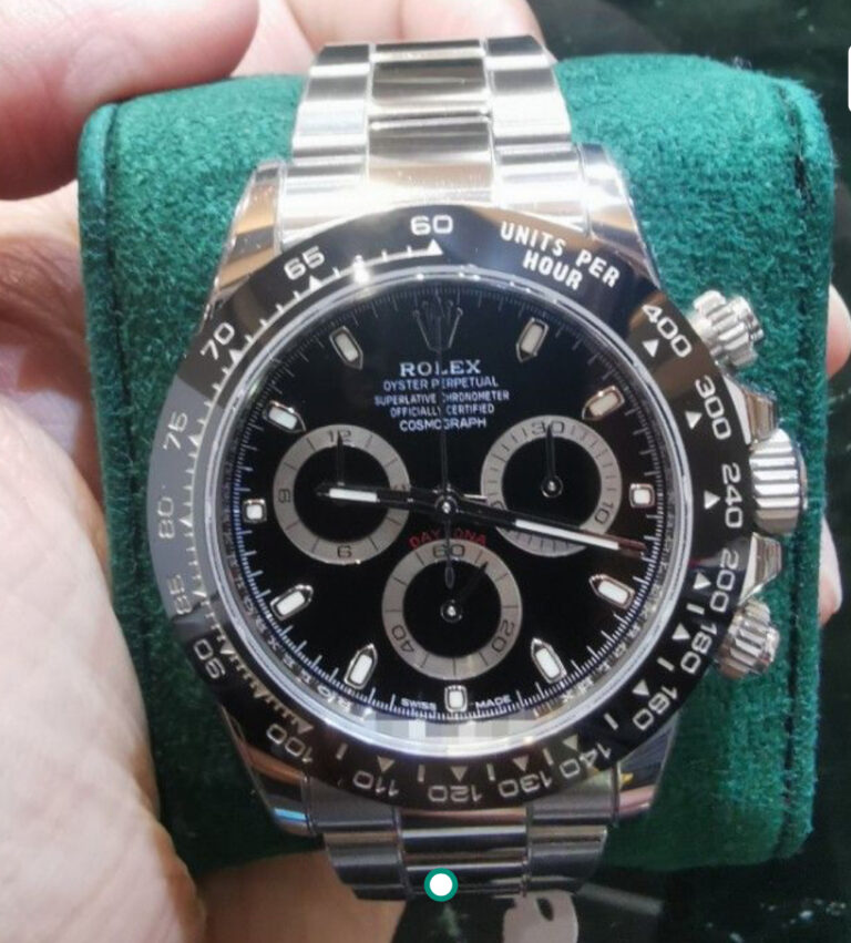 Oct 2021 Rolex Daytona steel ceramic black dial godzilla 116500ln