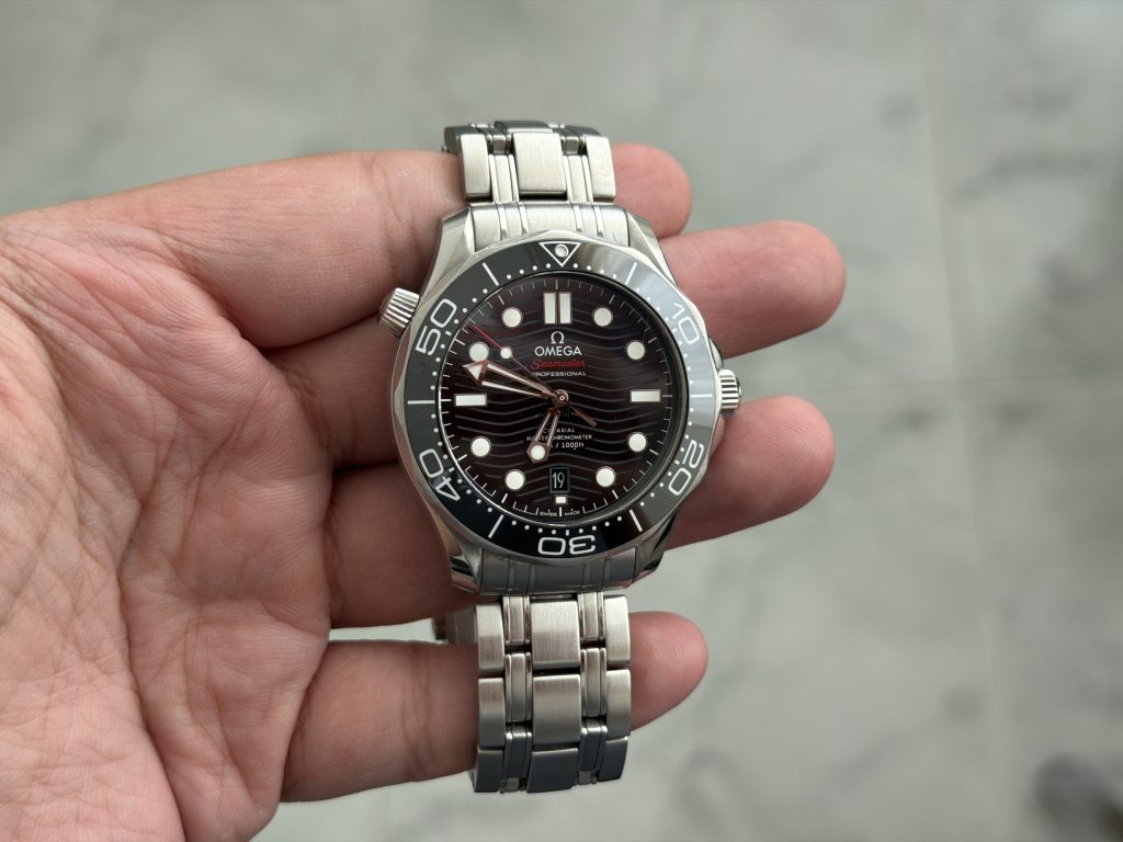 [07/2022] OMEGA SEAMASTER DIVER 300M BLACK DIAL (210.30.42.20.01.001)