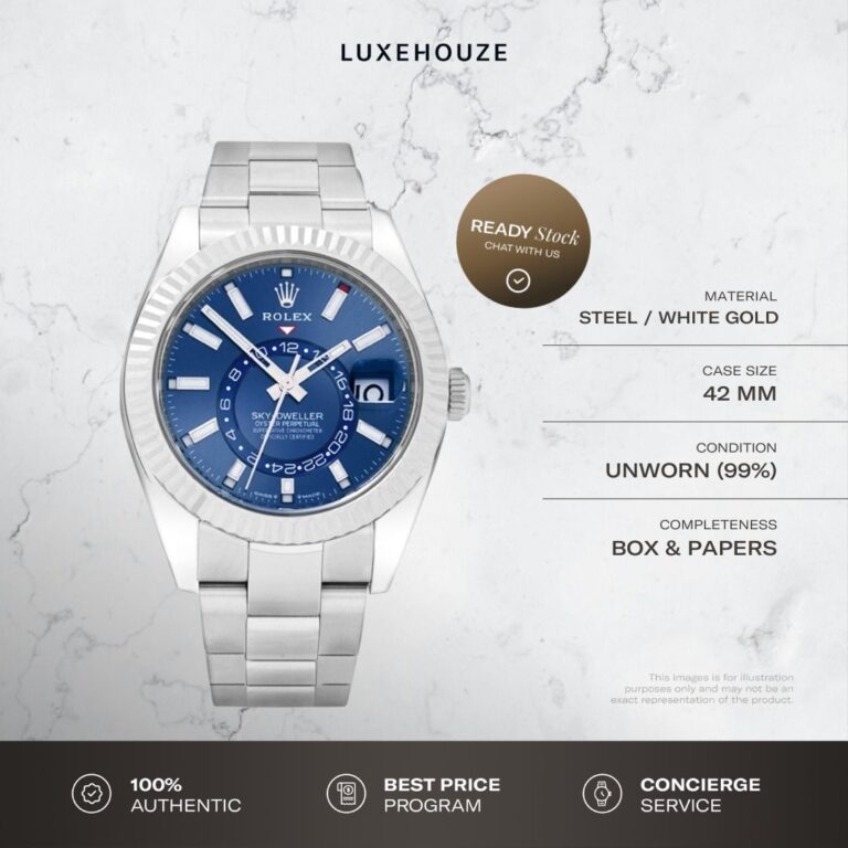 Unworn Oct 2025 Rolex Sky-Dweller 336934 Blue Dial Oyster