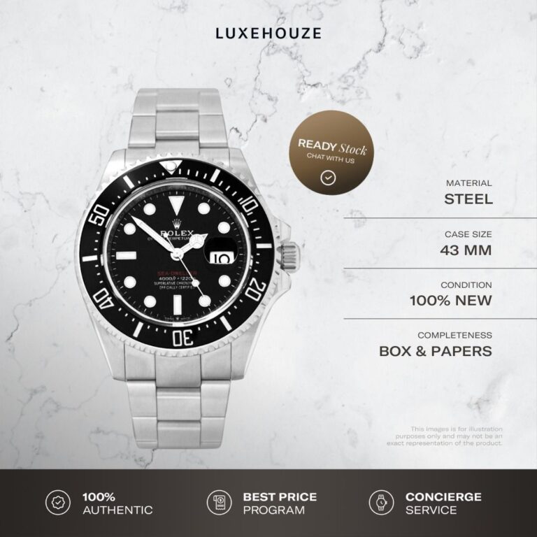 New 2025 Rolex Sea-Dweller 126600 Black Dial Oyster