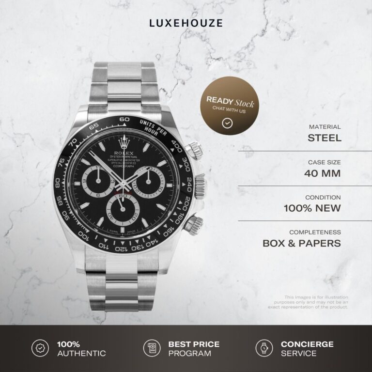 New Jan 2026 Rolex Daytona 126500LN 126500 Black Dial Oyster