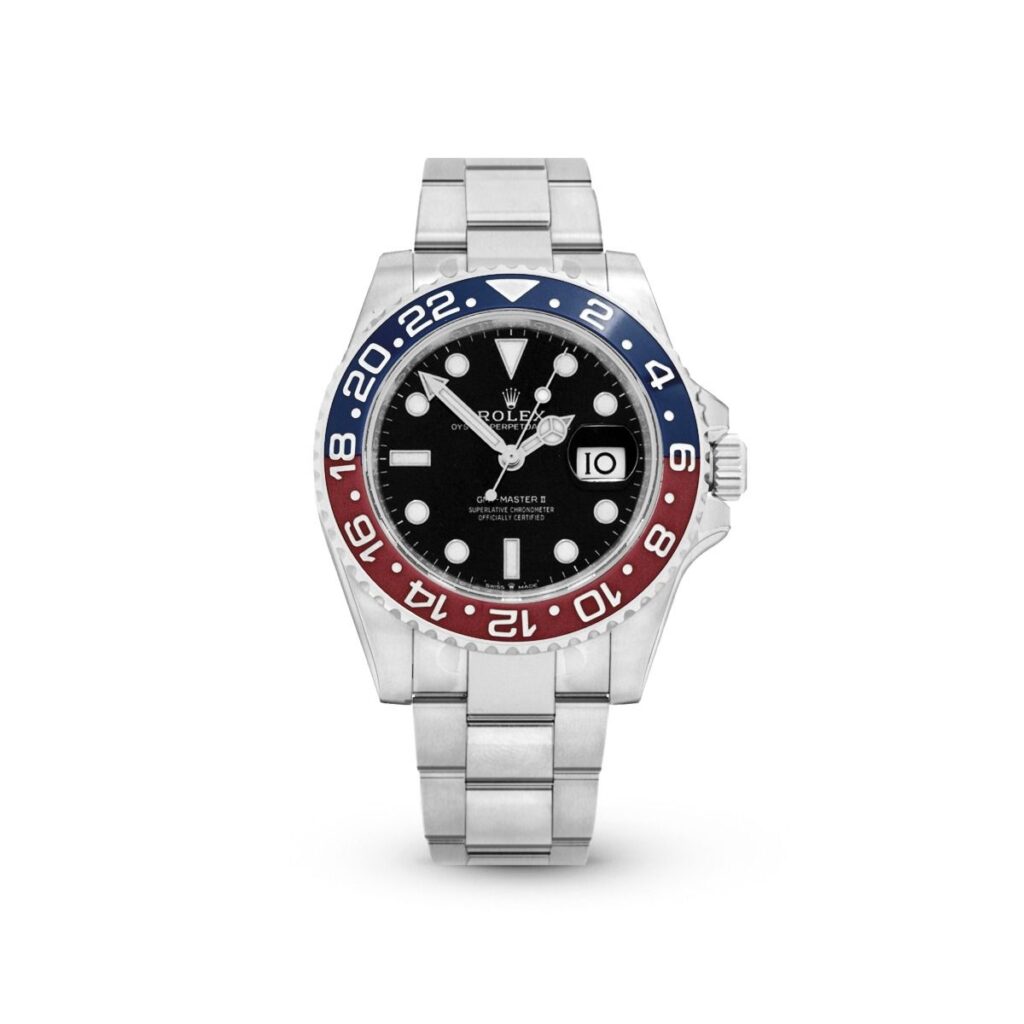 Mint Jul 2022 Rolex GMT Master II Pepsi 126710BLRO 126710 Black Dial Oyster