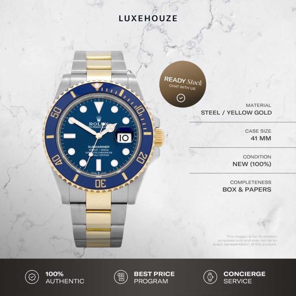 New Feb 2026 Rolex Submariner Date 126613LB 126613 Blue Dial Oyster