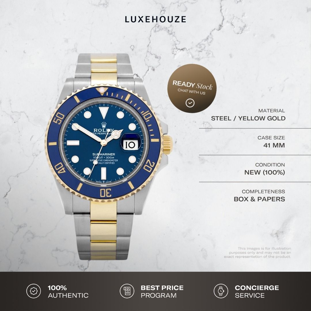 New Feb 2026 Rolex Submariner Date 126613LB 126613 Blue Dial Oyster