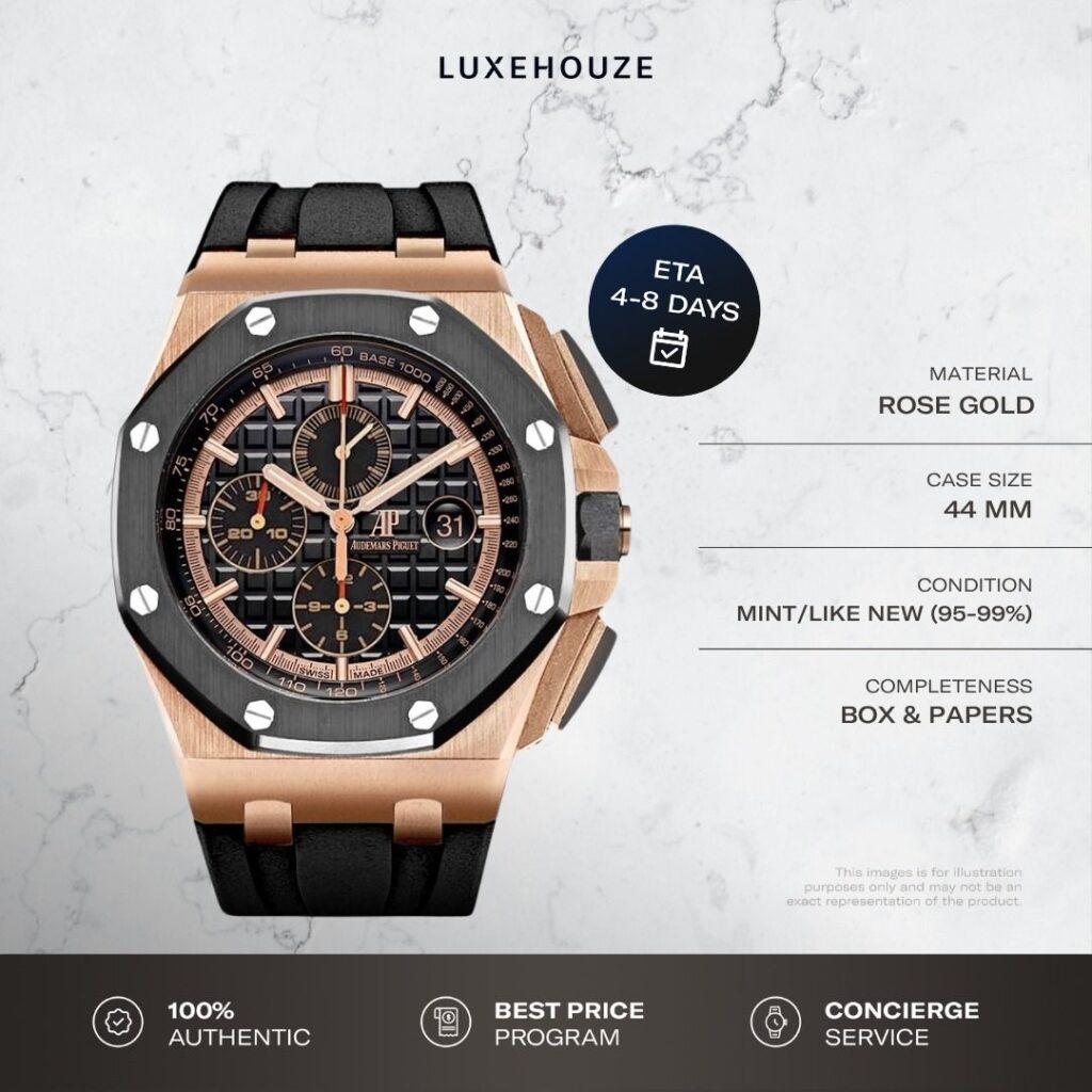 Mint 2018 Audemars Piguet Royal Oak Offshore 44 26401RO.OO.A002CA.02 26401RO Black
