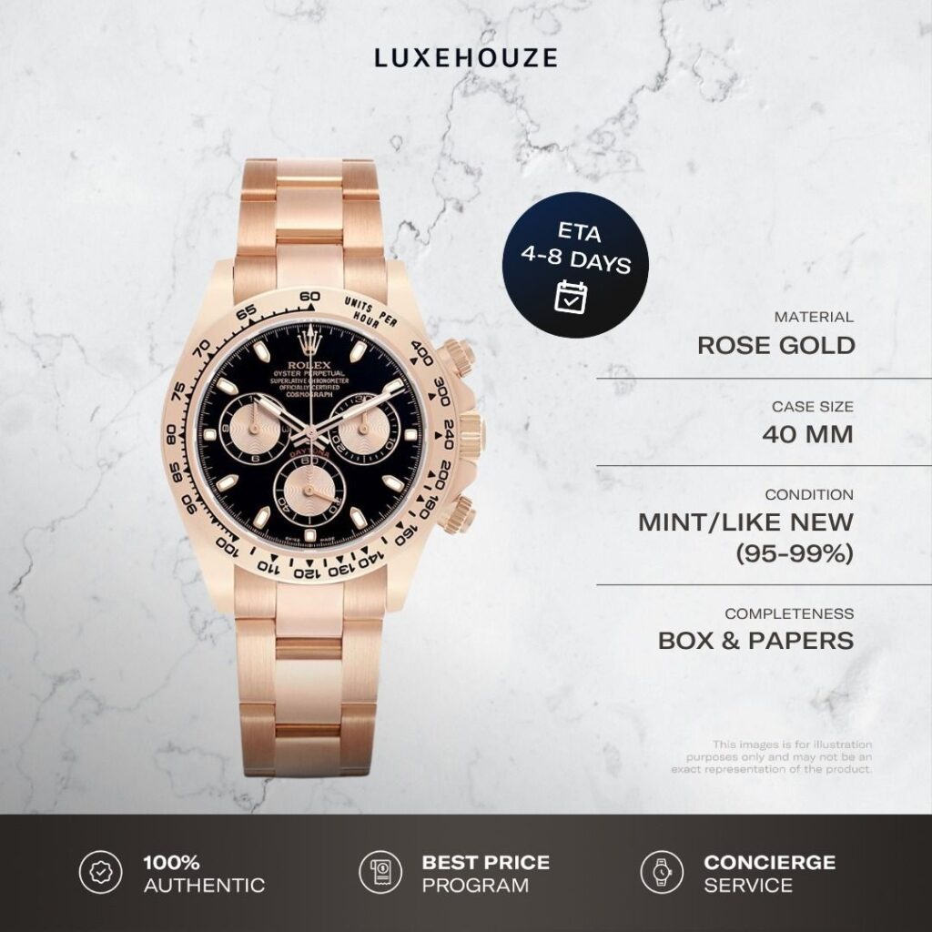 Mint Nov 2018 Rolex Daytona 116505 Black Dial Oyster