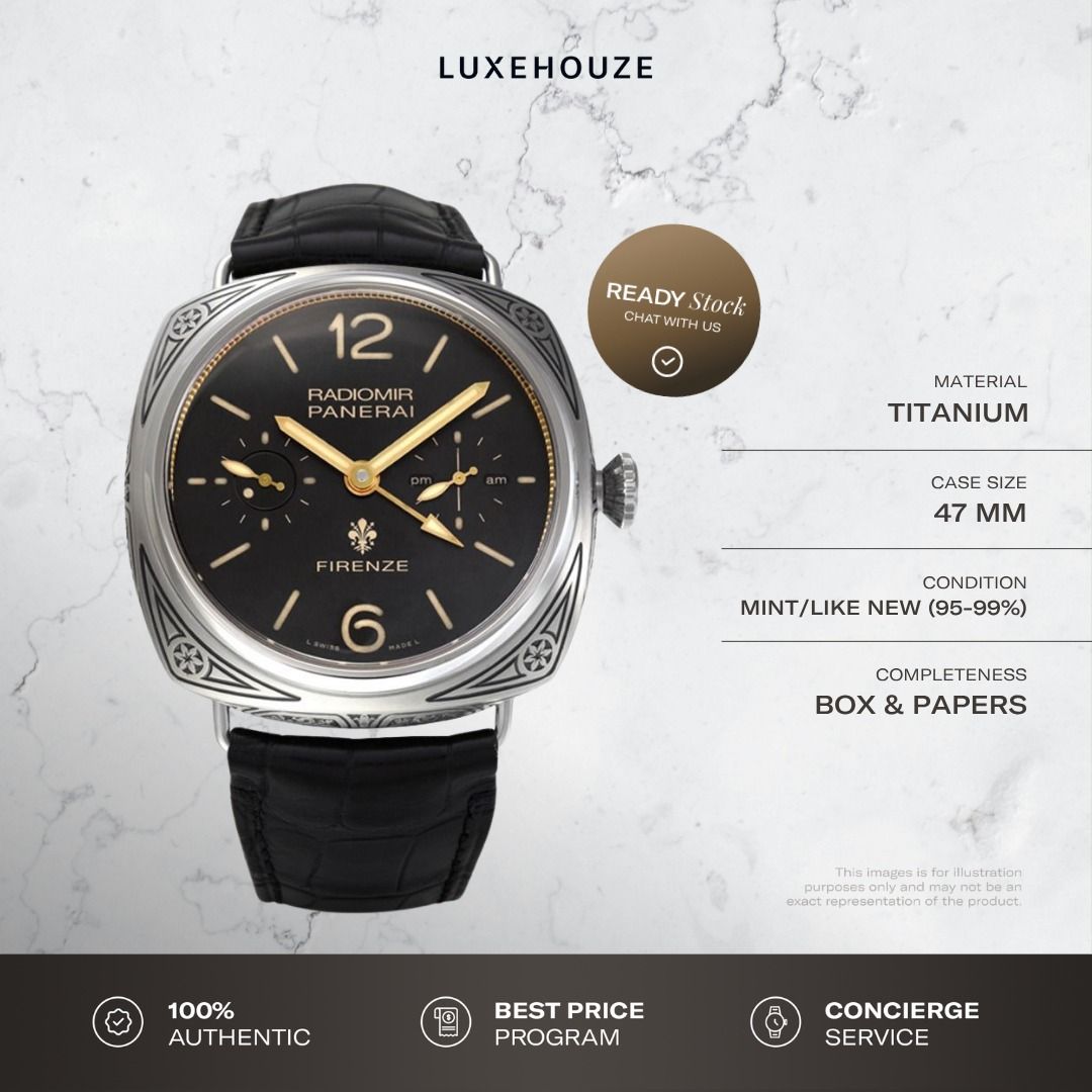 Mint 2016 Panerai Radiomir Firenze PAM00699 Black