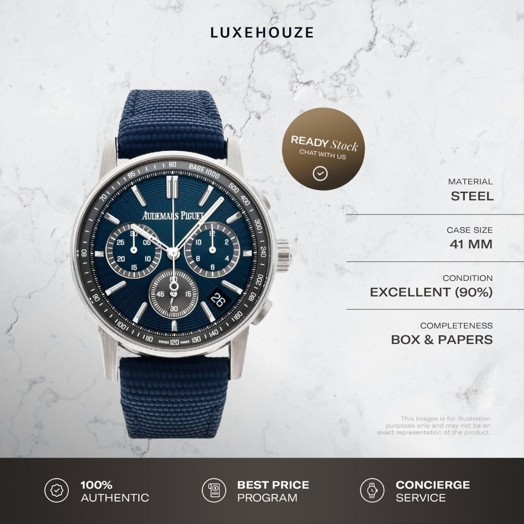 Mint 2023 Audemars Piguet Code 11.59 26393ST.OO .A348KB.01 26393ST Dark Blue