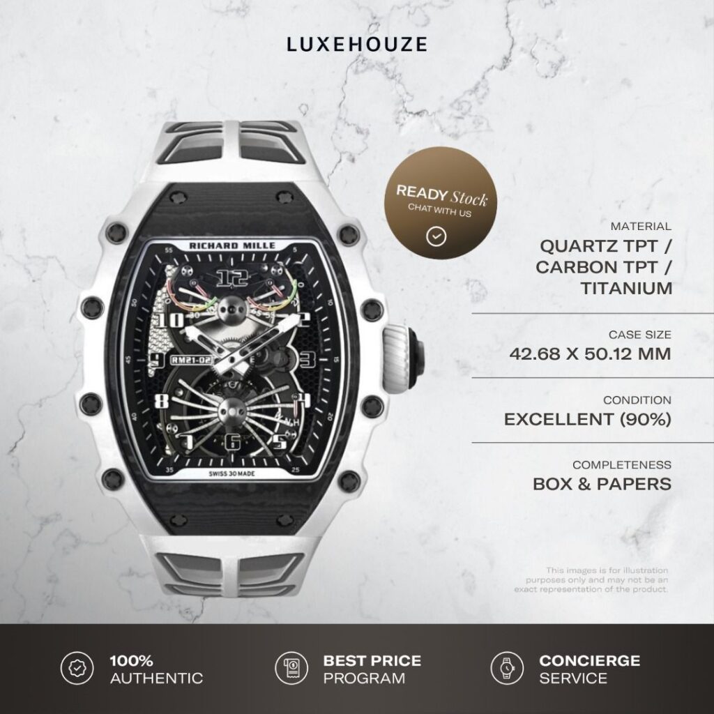 Mint 2024 Richard Mille RM21 02 Tourbillon