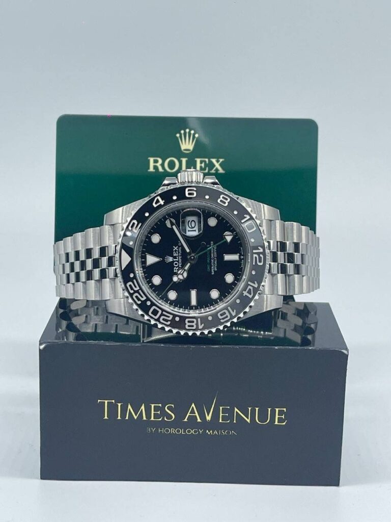 Brand New 2025 Dec Rolex GMT Master 2 Stainless Steel 126710GRNR Jubilee"Bruce Wayne"