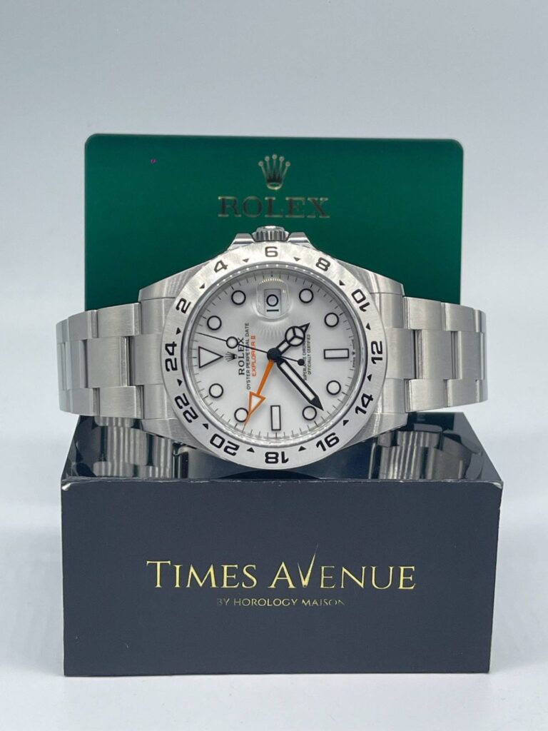 Brand New 2025 Aug Rolex Explorer 2 42mm Stainless Steel 226570 "White / Polar"