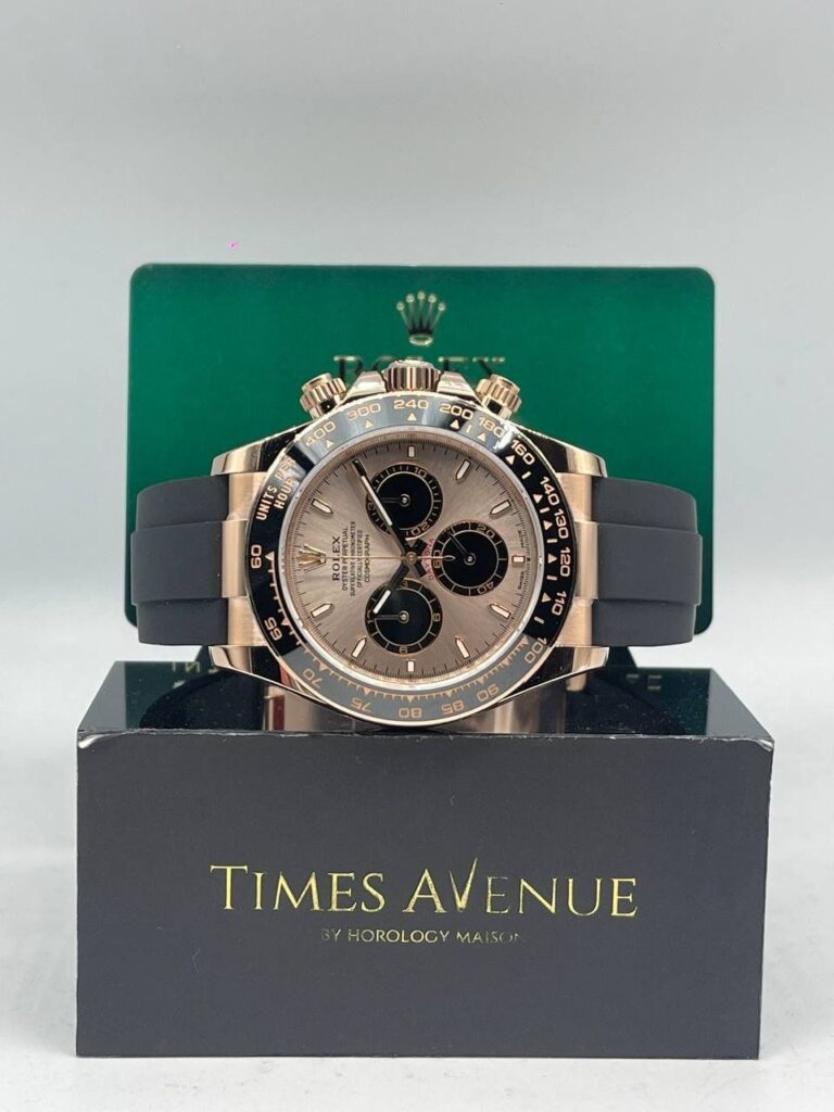 Brand New 2026 Jun Rolex Daytona Oysterflex Rose Gold 126515LN "Sundust"