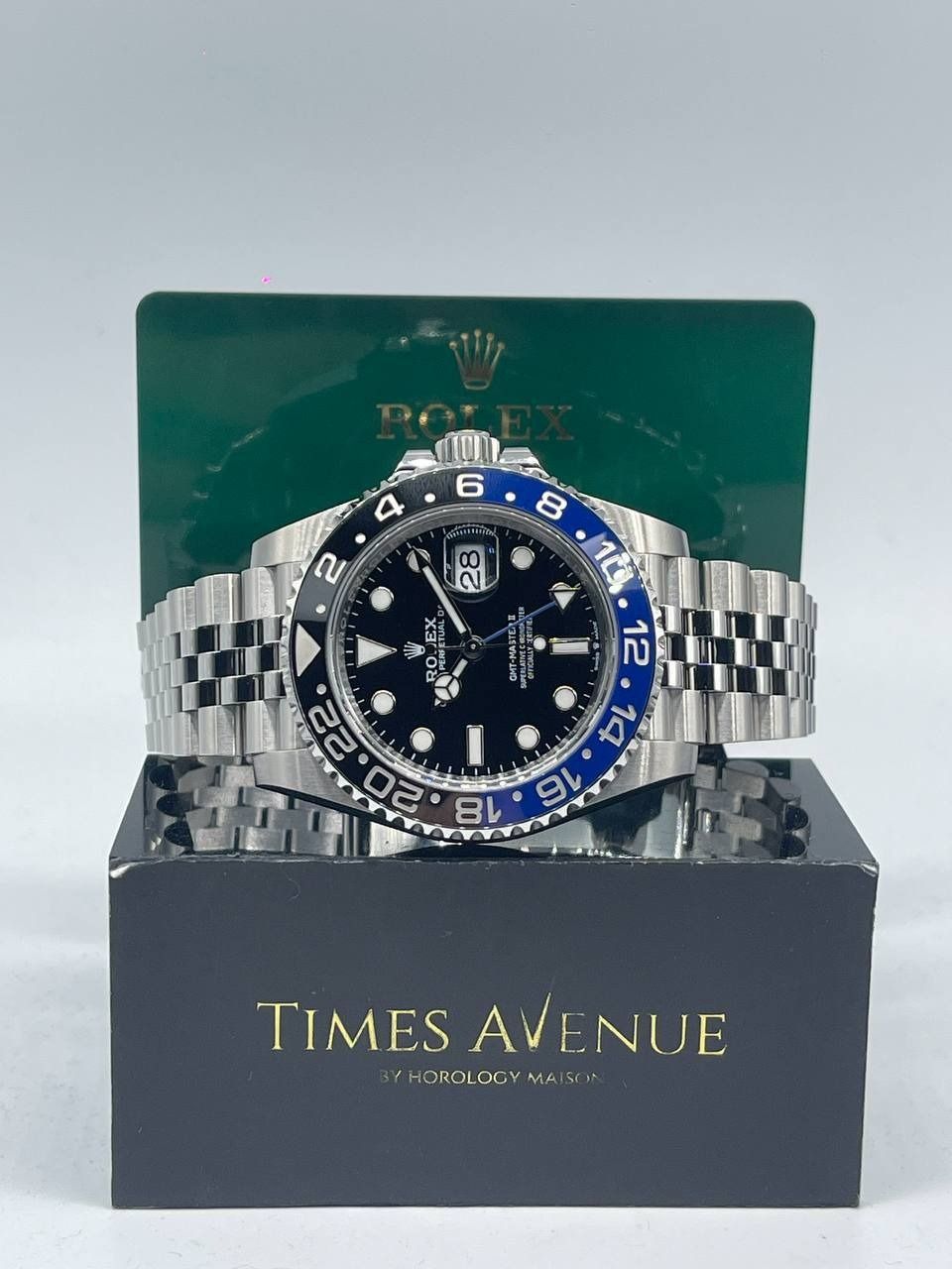 Brand New 2026 Jun Rolex GMT Master 2 Stainless Steel 126710BLNR Jubilee "Batgirl"