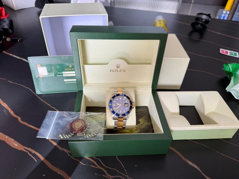 Rolex submariner bluesy full set 16613