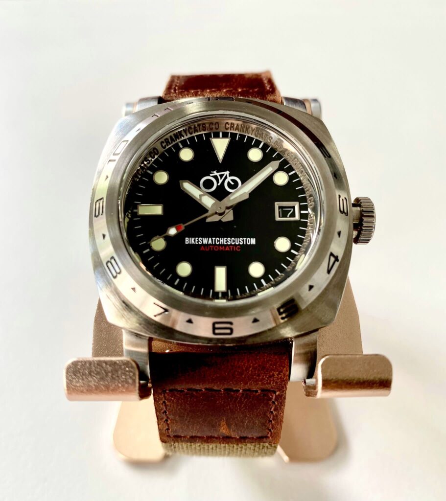 Custom Mechanical NH Movement Auto Watch by BikesWatchesCustom