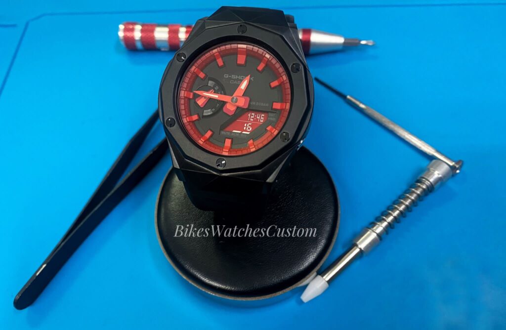 G-Shock modification by BikesWatchesCustom