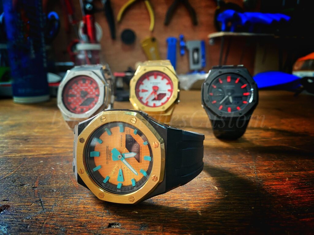 G-Shock modification by BikesWatchesCustom