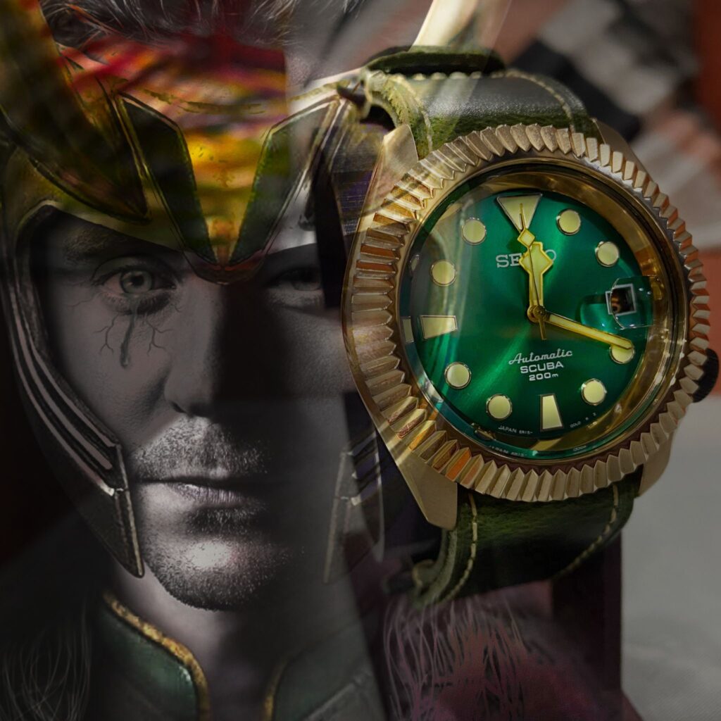 Seiko modification by BikesWatchesCustom