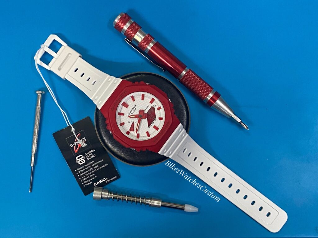 G-Shock modification by BikesWatchesCustom