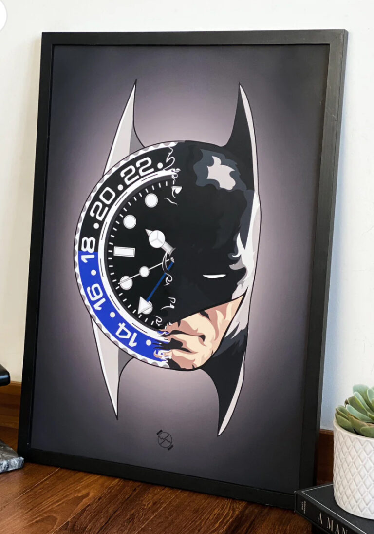 Watch design art prints