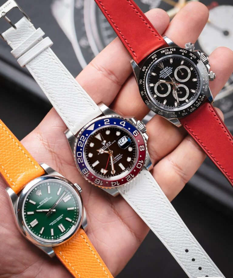 RED BUTTERO STRAP on Rolex