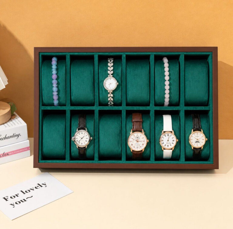 Watch display tray organiser storage 12 slots