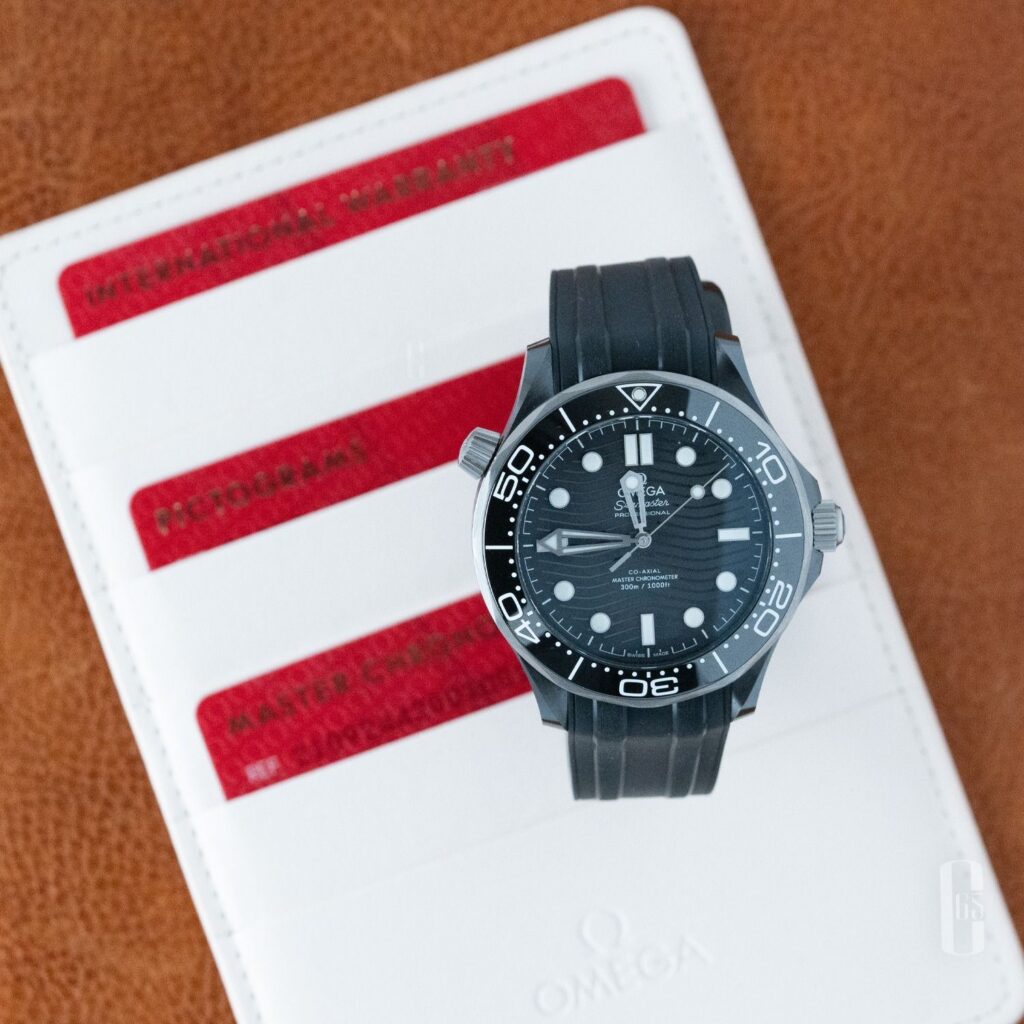Brand New 2024 Omega Seamaster Diver 300M Black 210.92.44.20.01.001