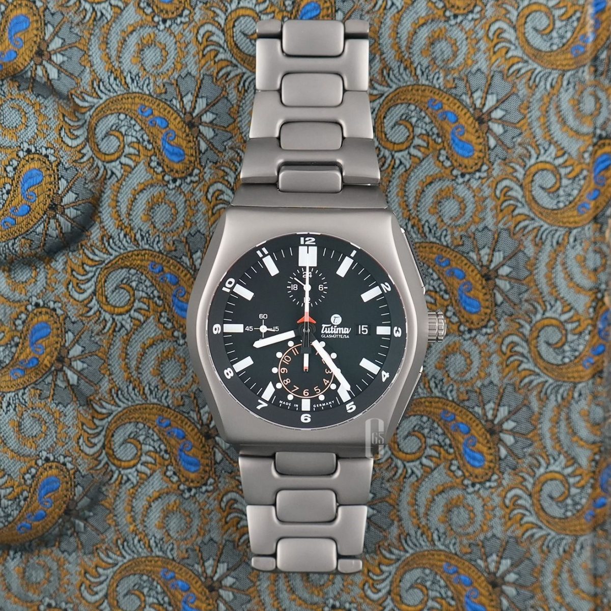 Unworn 2026 TUTIMA GLASHUTTE M2 Chronograph 6450-03