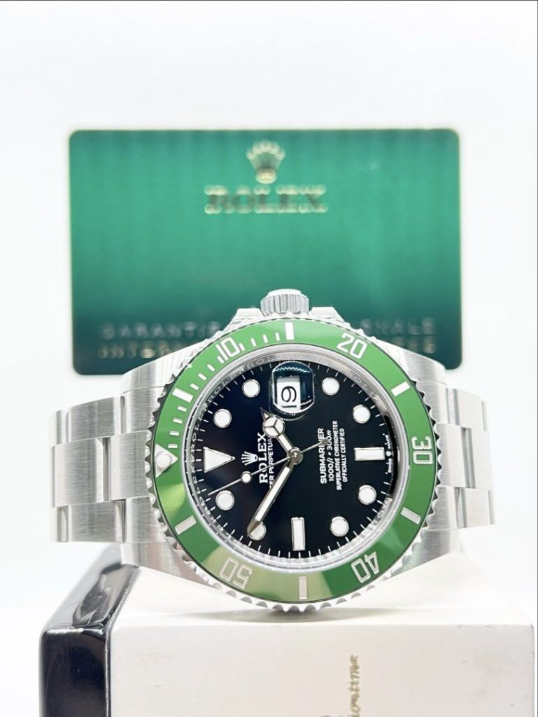 Brand New Rolex Oyster Submariner 126610LV “Starbucks” Black Dial Automatic Steel Casing Bracelet ( Mk2, June 26 )
