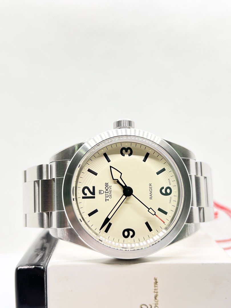 Brand New Tudor Ranger 39 79950 Beige Dial Automatic Steel Casing Bracelet ( Sept 26 )