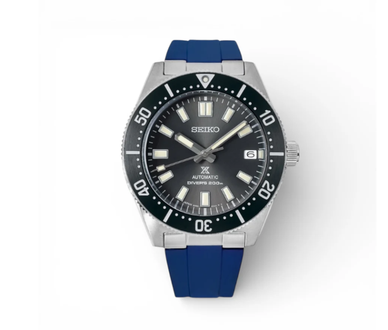 END LINK BLUE RUBBER STRAP FOR 62MAS (SPB14X)