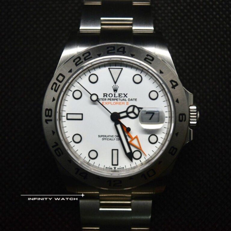 (NOV 2022) Rolex Explorer II Oyster Steel White Polar 226570