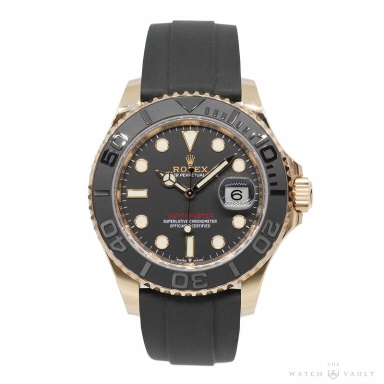 Rolex Yacht-Master 40 Everose Gold Oysterflex 126655