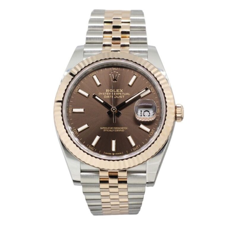 Rolex 126331 Datejust 41 Oystersteel and Everose Gold Chocolate (Apr 26)