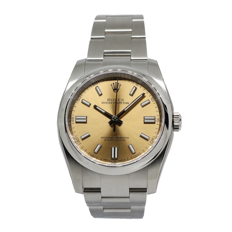 New old stock Rolex 116000 OP36 White Grape (Factory Stickers Intact)